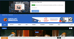 Desktop Screenshot of portaldeangola.com
